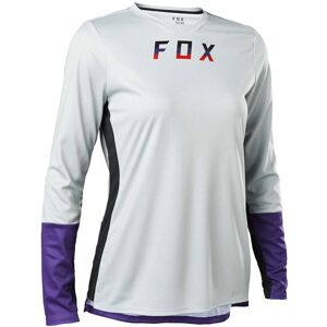 Fox Womens Defend Jersey - Grey - XS - Jersey Fox Womens Defend Jersey - Grey - XS - Jersey