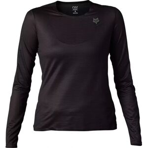 Fox Racing Women's Flexair Ascent LS Jersey - Sort - Trøjer Fox Racing Women's Flexair Ascent LS Jersey - Sort - Trøjer