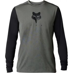 Fox Long Sleeve Jersey - Moisture-wicking, Ventilated, Recycled Fox Long Sleeve Jersey - Moisture-wicking, Ventilated, Recycled