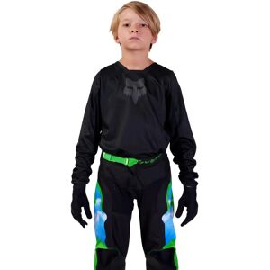 Jeugd Fox Blackout Jersey - Vochtregulerend, Ademend, Lichtgewicht Jeugd Fox Blackout Jersey - Vochtregulerend, Ademend, Lichtgewicht