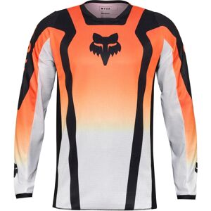 Fox 180 Lean Fluorescent Orange Motocross Póló Fox 180 Lean Fluorescent Orange Motocross Póló