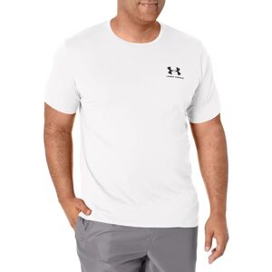 T-shirt à manches courtes blanc Under Armour - Style sport - Coton - Publicité T-shirt à manches courtes blanc Under Armour - Style sport - Coton - Publicité