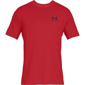 Under Armour Men Sportstyle Red T-Shirt - Short Sleeve Under Armour Men Sportstyle Red T-Shirt - Short Sleeve