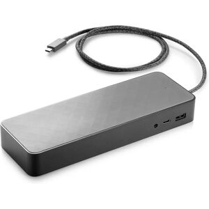 HP Universal Dock - USB-C, 4.5mm Adapter, Black HP Universal Dock - USB-C, 4.5mm Adapter, Black