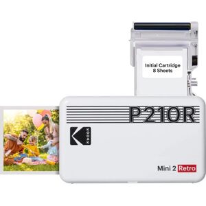 Kodak Mini 2 Retro - White - Photo Printer Kodak Mini 2 Retro - White - Photo Printer