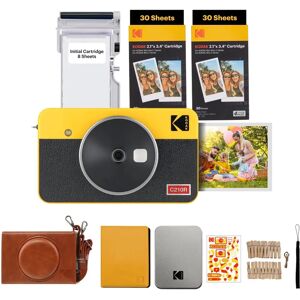 Kodak Mini Shot 2 Retro - Accessoires Gift Set Yellow Kodak Mini Shot 2 Retro - Accessoires Gift Set Yellow