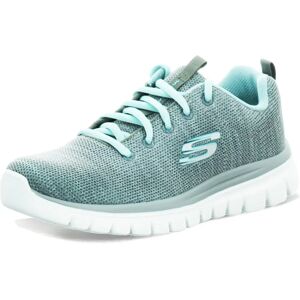 Chaussures Skechers Graceful Twisted Fortune - Femmes Toute l'Année Gris - Publicité Chaussures Skechers Graceful Twisted Fortune - Femmes Toute l'Année Gris - Publicité