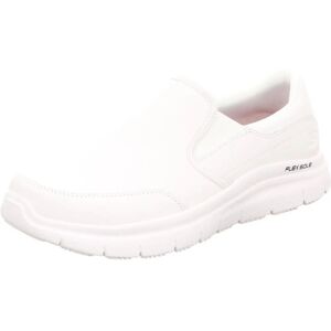 Chaussures de travail en cuir blanc Skechers - Chaussures de travail - Publicité Chaussures de travail en cuir blanc Skechers - Chaussures de travail - Publicité