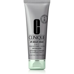 Clinique Todo sobre la limpieza Máscara + Scrub de carbón 2 en 1 (100ml) Clinique Todo sobre la limpieza Máscara + Scrub de carbón 2 en 1 (100ml)