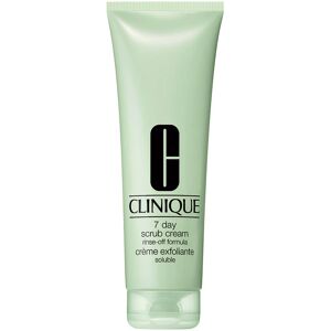 Clinique 7 Day Scrub Cream - Crème exfoliante pour le visage, tous types de peau - Publicité Clinique 7 Day Scrub Cream - Crème exfoliante pour le visage, tous types de peau - Publicité