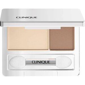 Clinique All About Shadow Duo Ivory Bisque/Bronze Satin - Eyeshadow Duo - 1.7 g Clinique All About Shadow Duo Ivory Bisque/Bronze Satin - Eyeshadow Duo - 1.7 g