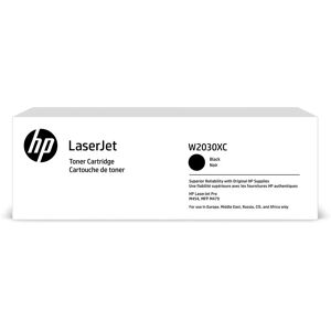 HP W2030XC Black Toner Cartridge - High Yield LaserJet HP W2030XC Black Toner Cartridge - High Yield LaserJet