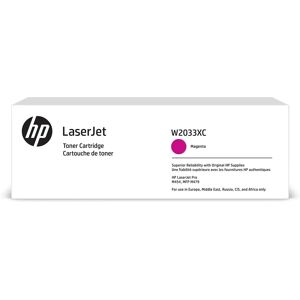 HP W2033XC Magenta LaserJet Toner - 6000 pages HP W2033XC Magenta LaserJet Toner - 6000 pages