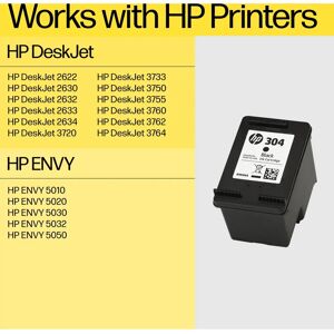 HP No. 304 Zwart + Kleur (3JB05AE) HP No. 304 Zwart + Kleur (3JB05AE)