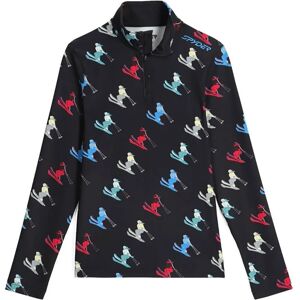 Spyder - Womens Vivid 1/2 Zip - Black - L - Base layer top Spyder - Womens Vivid 1/2 Zip - Black - L - Base layer top