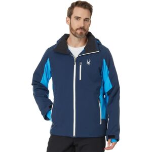 Spyder Vertex Blau Jas - Heren Ski Jacke Spyder Vertex Blau Jas - Heren Ski Jacke