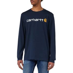 Carhartt Core Logo Skjorta (104107) - marinblå Carhartt Core Logo Skjorta (104107) - marinblå