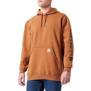 Carhartt Midweight Hooded Logo Sweatshirt (K288) - brown Carhartt Midweight Hooded Logo Sweatshirt (K288) - brown