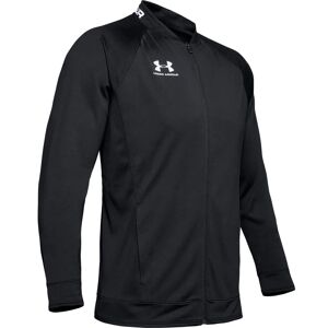 Under Armour Mens Challenger Black Zipup Track Jacket - Sportswear Under Armour Mens Challenger Black Zipup Track Jacket - Sportswear