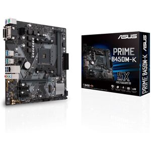 ASUS Prime B450M-K AMD Motherboard - Micro-ATX ASUS Prime B450M-K AMD Motherboard - Micro-ATX