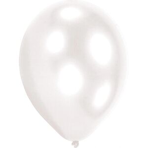 Globo de látex blanco AMSCAN 9904918 - decoración de fiesta Globo de látex blanco AMSCAN 9904918 - decoración de fiesta