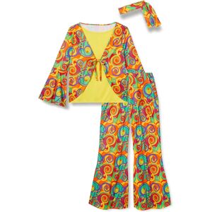 Amscan 9905126 Bunt Hippie Costume for Women Amscan 9905126 Bunt Hippie Costume for Women
