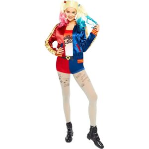 Amscan 9906159 Harley Quinn Costume - Adult, 4 Pieces Amscan 9906159 Harley Quinn Costume - Adult, 4 Pieces
