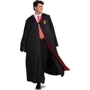 Harry Potter Gryffindor Robe Deluxe - Adult black/red/white - Robe for Size 14-16 Harry Potter Gryffindor Robe Deluxe - Adult black/red/white - Robe for Size 14-16
