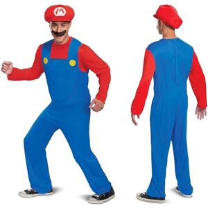 Super Mario Classic Costume - Mario, Peach/Red/Blue - Costumes for Adults Super Mario Classic Costume - Mario, Peach/Red/Blue - Costumes for Adults