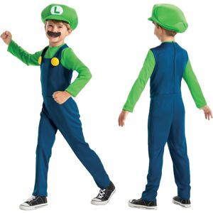 Super Mario Luigi Costume - 3-8 Years - Costume for Children Super Mario Luigi Costume - 3-8 Years - Costume for Children
