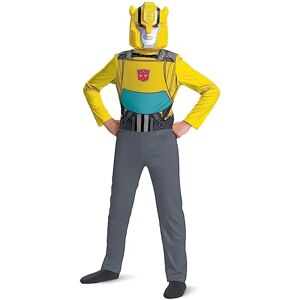 Costume per Bambini Transformers Bumblebee Basic - 2 Pezzi 7-8 Anni Costume per Bambini Transformers Bumblebee Basic - 2 Pezzi 7-8 Anni
