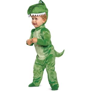 Jakks Pacific Deluxe T-Rex Costume for Kids - Green, 84-109cm Jakks Pacific Deluxe T-Rex Costume for Kids - Green, 84-109cm