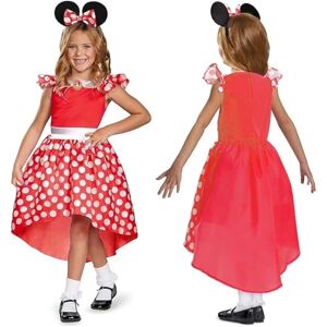 Lacey Wigs Girls' Minnie Mouse Red Costume 5-6Y Lacey Wigs Girls' Minnie Mouse Red Costume 5-6Y