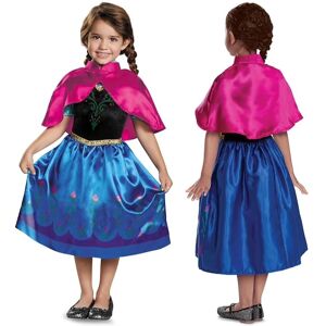 Strój dziecięcy Frozen Anna od BigBuy - Niebieski - 7-8 lat Strój dziecięcy Frozen Anna od BigBuy - Niebieski - 7-8 lat