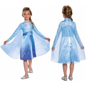 Lacey Wigs Elsa Frozen 2 Costume - Girls Blue White 3-4Y Lacey Wigs Elsa Frozen 2 Costume - Girls Blue White 3-4Y