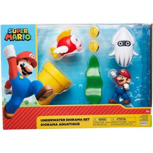 Nintendo Mario Underwater Action Figure Set - Diorama - 2.5" Nintendo Mario Underwater Action Figure Set - Diorama - 2.5"