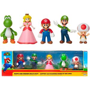 Jakks Nintendo: Super Mario Figuren Set von 5 Jakks Nintendo: Super Mario Figuren Set von 5