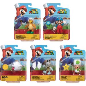 Nintendo Super Mario 4" Action Figure - Collectible & Articulated Nintendo Super Mario 4" Action Figure - Collectible & Articulated