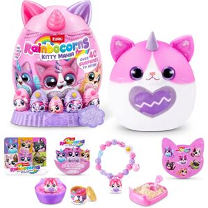 ZURU Rainbocorns 92125B Plush Toy Playset - Collectible Cat & Surprises ZURU Rainbocorns 92125B Plush Toy Playset - Collectible Cat & Surprises
