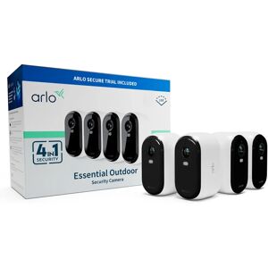 Arlo Essential VMC2450 - IP Camera - 4er Pack - Bullet - Indoor & outdoor Arlo Essential VMC2450 - IP Camera - 4er Pack - Bullet - Indoor & outdoor