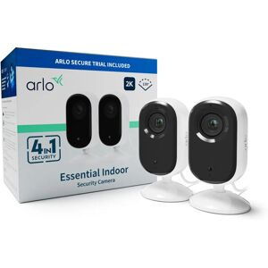 Arlo Essential 2K Binnen Beveiligingscamera - Wi-Fi, Nachtzicht Arlo Essential 2K Binnen Beveiligingscamera - Wi-Fi, Nachtzicht