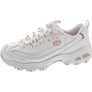 Skechers White D'Lites Shoes - Casual Athletic Sneakers Skechers White D'Lites Shoes - Casual Athletic Sneakers