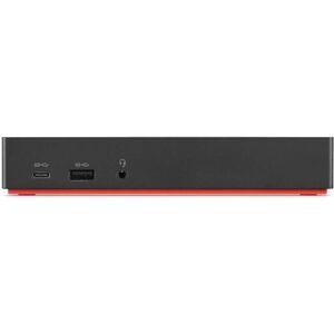 Lenovo Thinkpad USB-C Dock - 4K Display - Wired Ethernet - Black Lenovo Thinkpad USB-C Dock - 4K Display - Wired Ethernet - Black