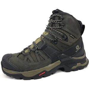 Salomon Mens Quest 4 Gore-Tex Olive Night/Peat/Safari - Hiking Boots Salomon Mens Quest 4 Gore-Tex Olive Night/Peat/Safari - Hiking Boots