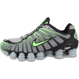 Nike Shox TL Wolf Grey/ Lime Blast-Black Baskets - Sneakers - Publicité Nike Shox TL Wolf Grey/ Lime Blast-Black Baskets - Sneakers - Publicité