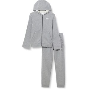 Nike Junior Boys Grey/White M Tracksuit - Sportswear Nike Junior Boys Grey/White M Tracksuit - Sportswear