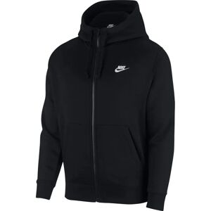 Nike Black Full-Zip Hoodie - Casual Sportswear Nike Black Full-Zip Hoodie - Casual Sportswear