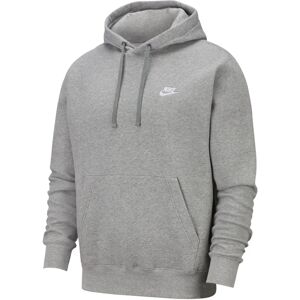 Sudadera con capucha gris de Nike - Forro de felpa, Cordón, Bolsillo kanguro Sudadera con capucha gris de Nike - Forro de felpa, Cordón, Bolsillo kanguro