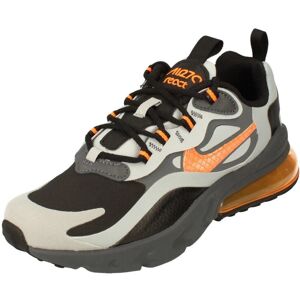 Nike Bq4760 Air Max 270 React Winter Trainers - Black, Orange, Grey Nike Bq4760 Air Max 270 React Winter Trainers - Black, Orange, Grey