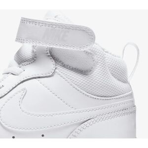 Nike Court Borough Mid 2 (CD7783) - blanc/blanc/blanc Nike Court Borough Mid 2 (CD7783) - blanc/blanc/blanc
